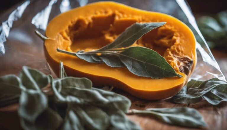 Sous Vide Butternut Squash Soup With Sage