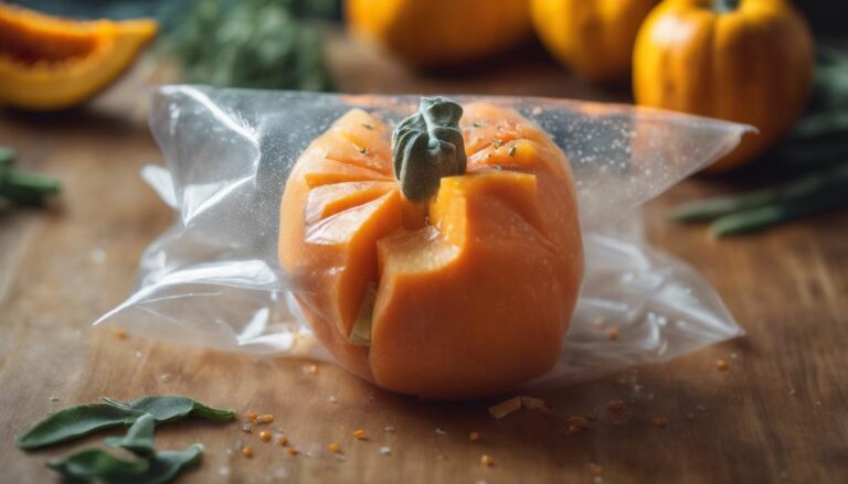 Sous Vide Squash and Apple Soup With Sage