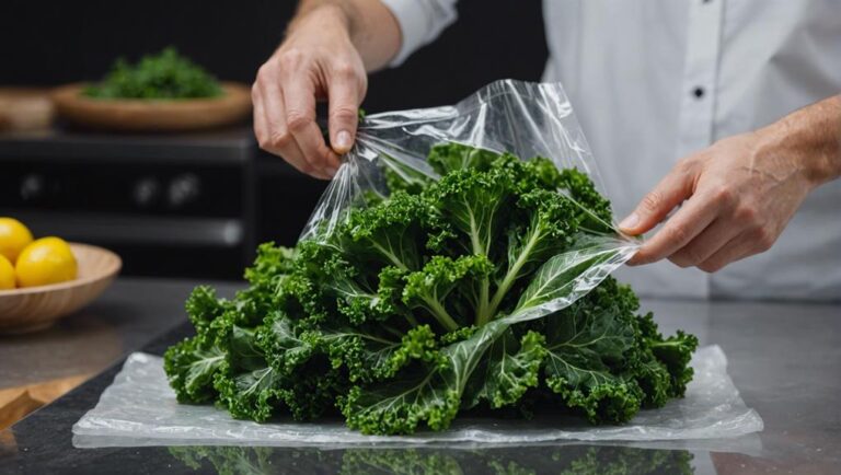 Sous Vide Kale Chips