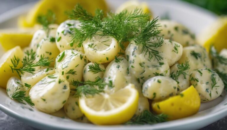 Mediterranean Sous Vide Potato Salad With Lemon and Dill