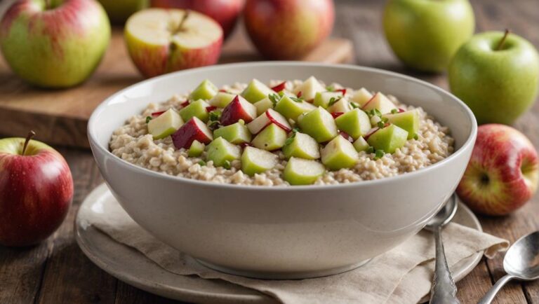 "Low-Cal Sous Vide Oatmeal With Apple