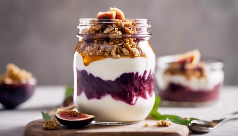 Fig and Honey Yogurt Parfaits