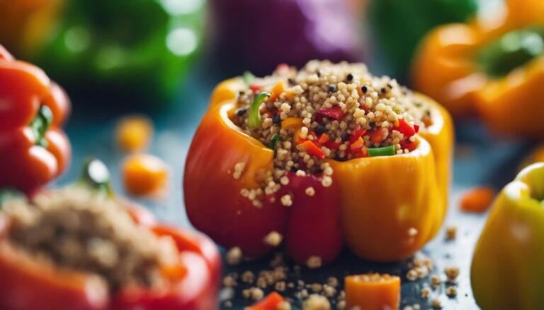 Quinoa Stuffed Bell Peppers