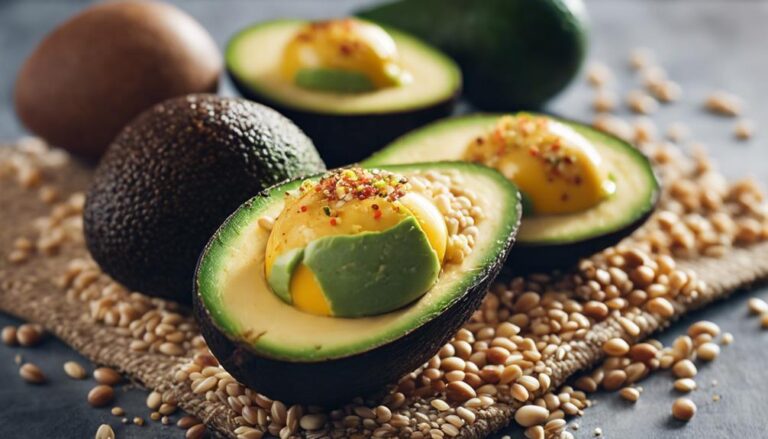 Sous Vide Avocado Egg Boats With Whole Grains