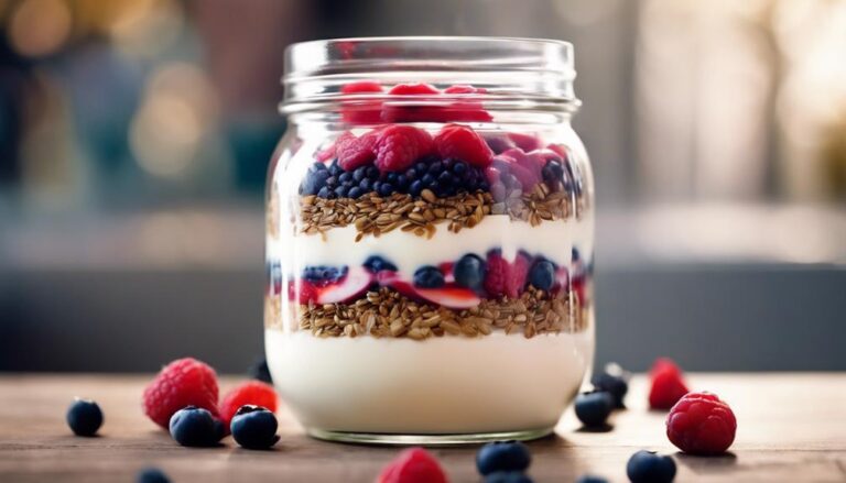 Berry and Flaxseed Sous Vide Yogurt Parfait