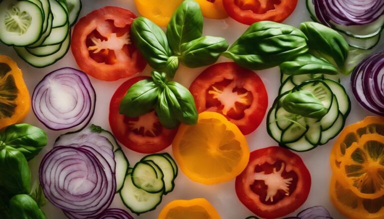 Sous Vide Ratatouille With Fresh Basil