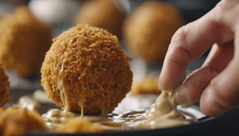 Sous Vide Sweet Potato Falafel With Tahini Sauce