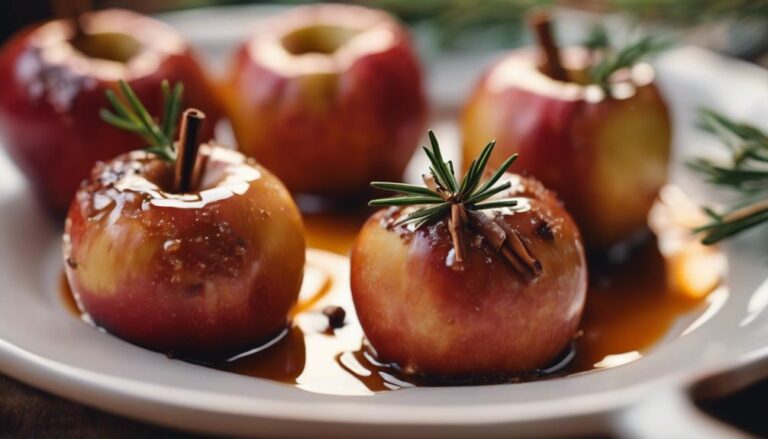 Sous Vide Baked Apples With Honey