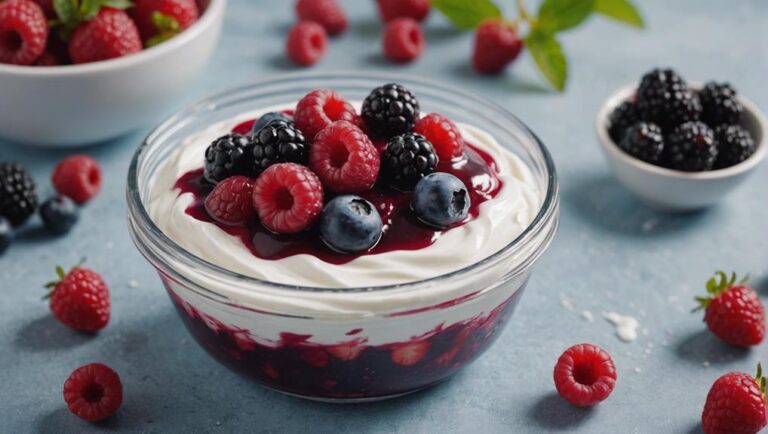 Sous Vide Berry Compote With Greek Yogurt