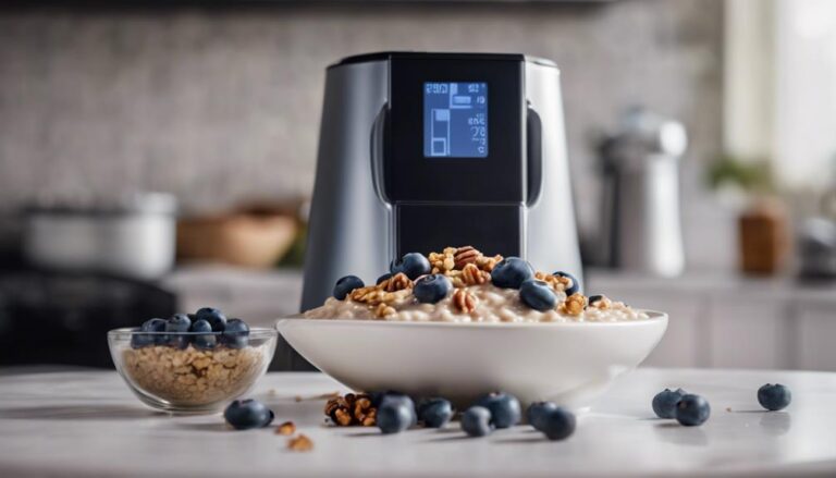 Sous Vide Oatmeal With Blueberries and Walnuts