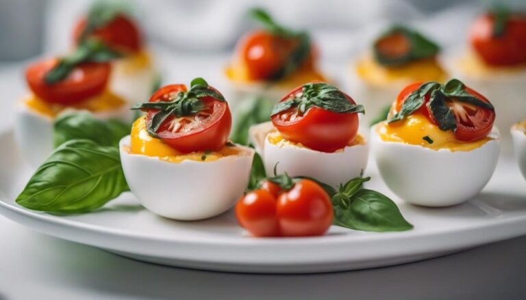 Sous Vide Tomato Basil Egg Cups