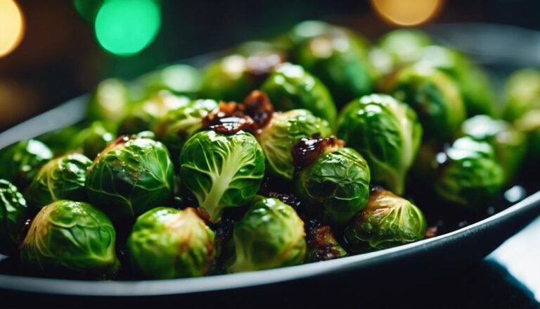 Sous Vide Balsamic Glazed Brussels Sprouts