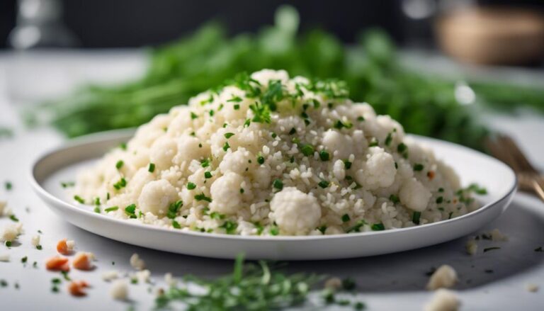 Sous Vide Cauliflower Rice Pilaf