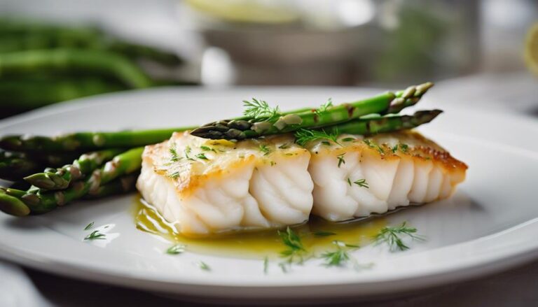 Sous Vide Lemon-Dill Cod With Asparagus