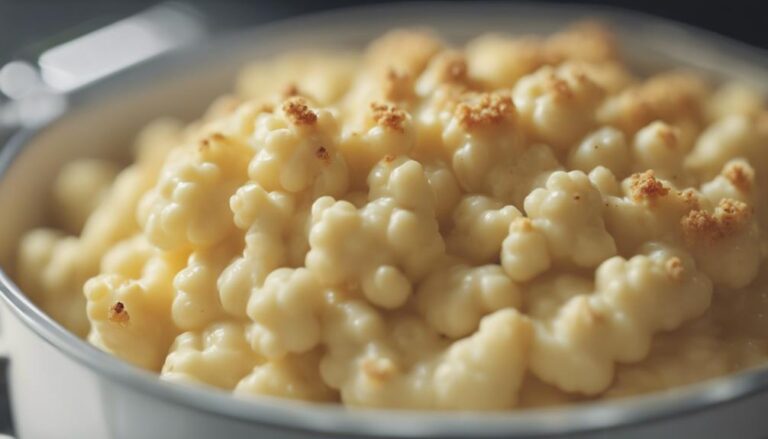 Sous Vide Cauliflower Mac and Cheese