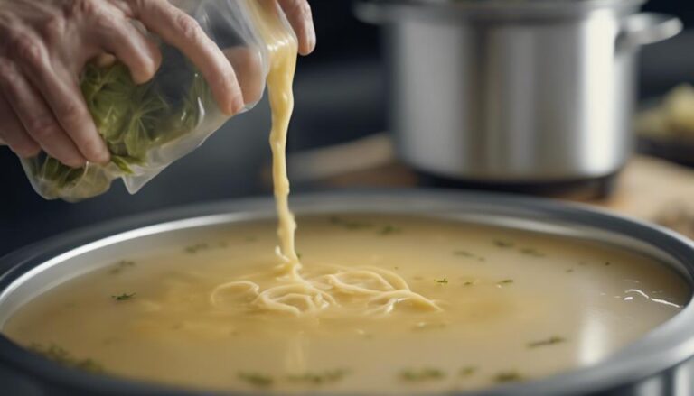 Sous Vide Jerusalem Artichoke Soup