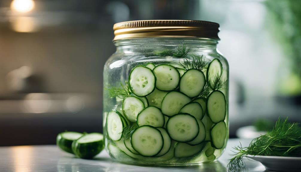 delicious cucumber sous vide