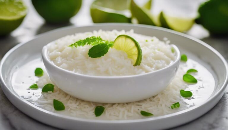 Sous Vide Coconut and Lime Rice Pudding