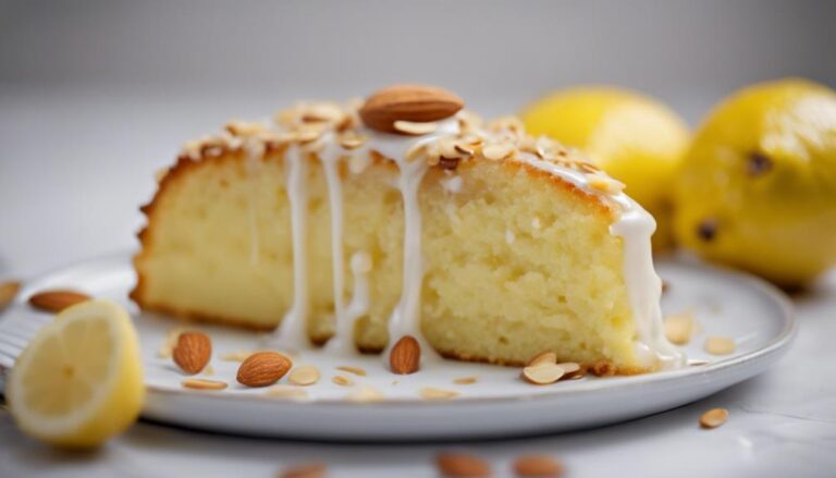 Sous Vide Lemon and Almond Cake