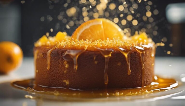 Sous Vide Greek Honey Cake With Citrus