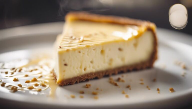 Sous Vide Vanilla Bean Cheesecake