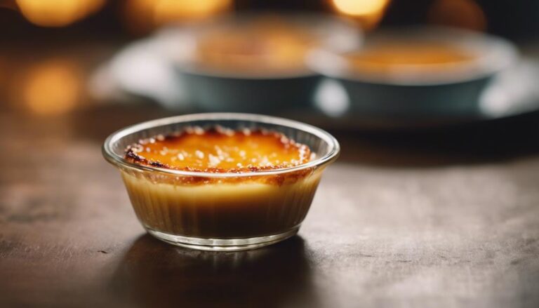 Sous Vide Coconut Creme Brulee