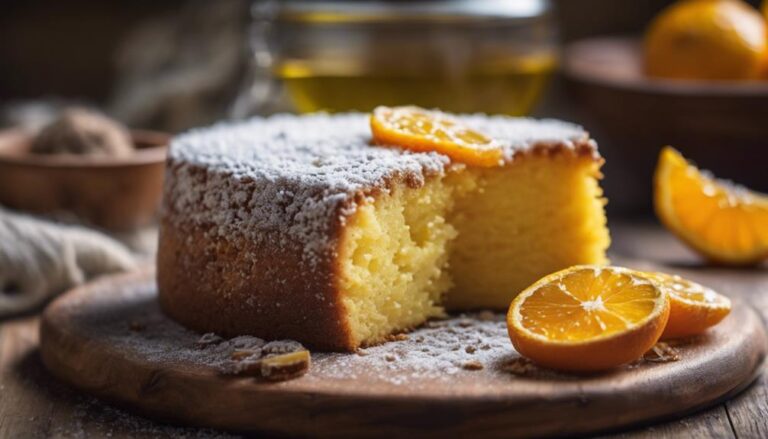 Sous Vide Citrus Infused Olive Oil Cake