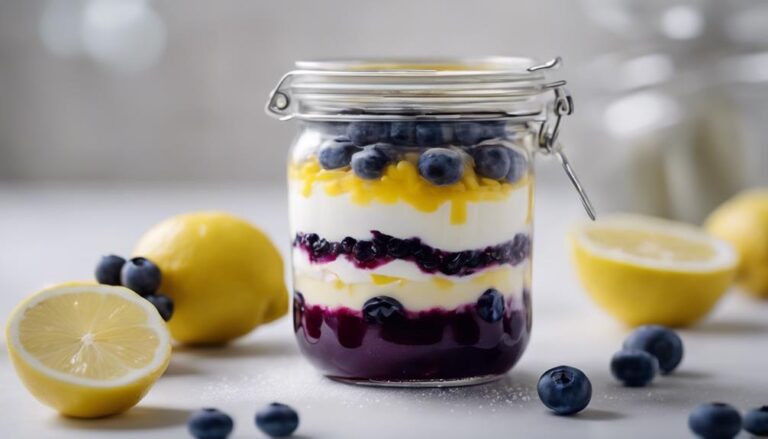 Sous Vide Blueberry and Lemon Parfait