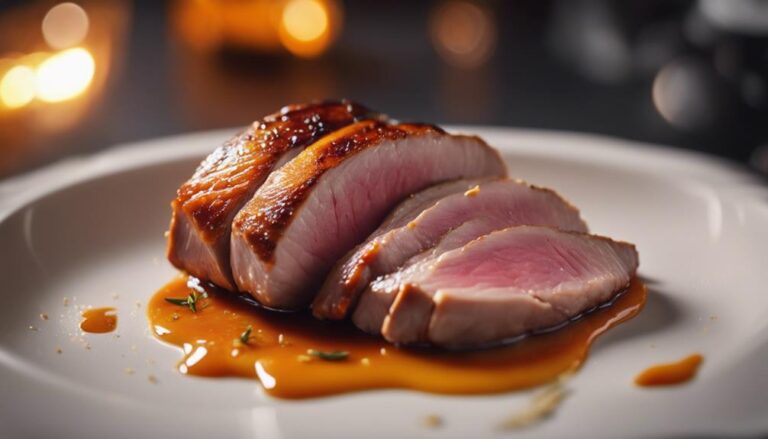 Sous Vide Duck Breast With Orange Glaze