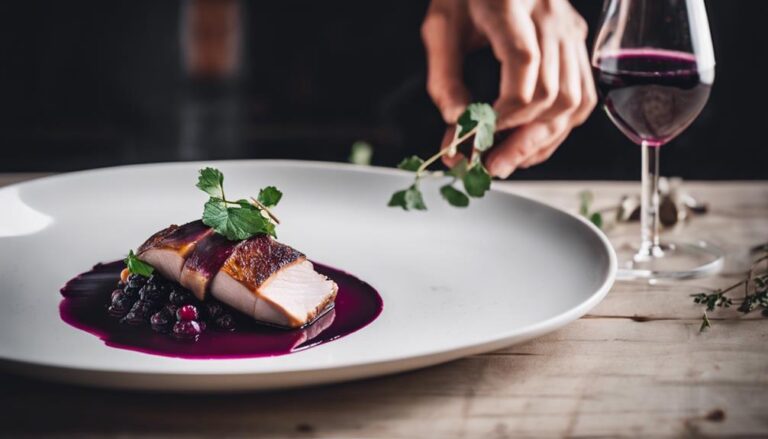 Sous Vide Roasted Duck With Blackcurrant Compote