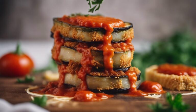 Sous Vide Eggplant Parmesan