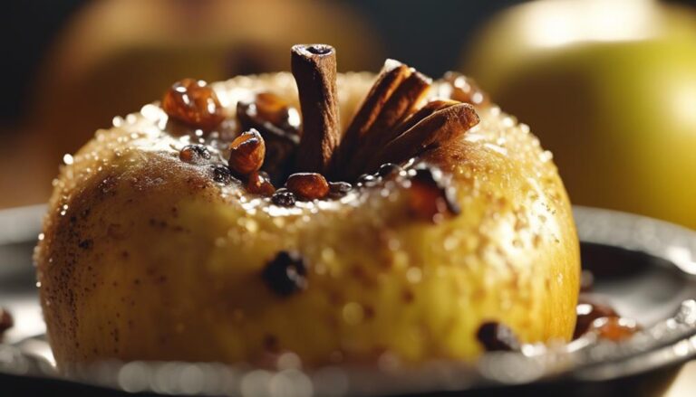 Baked Apples With Cinnamon and Raisins