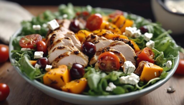 Roasted Chicken and Butternut Squash Salad