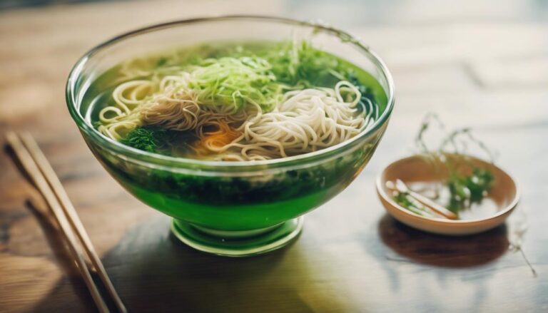 Sous Vide Sanpin Tea Soup With Noodles