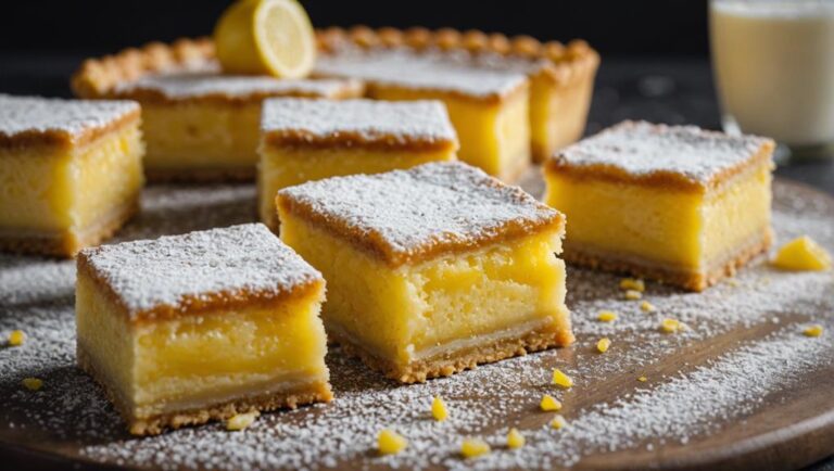 Sous Vide Lemon Bars on a Gluten-Free Crust