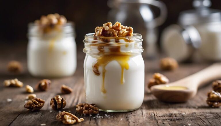 Sous Vide Greek Yogurt With Honey and Walnuts