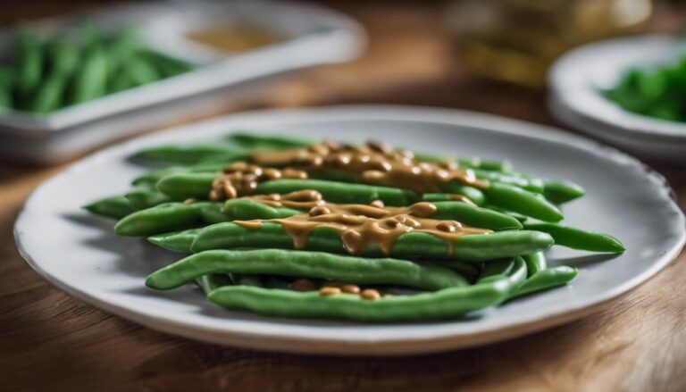 Sous Vide Green Beans With Hazelnut Butter