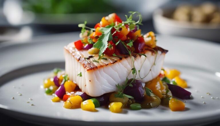 Sous Vide Halibut With Caponata