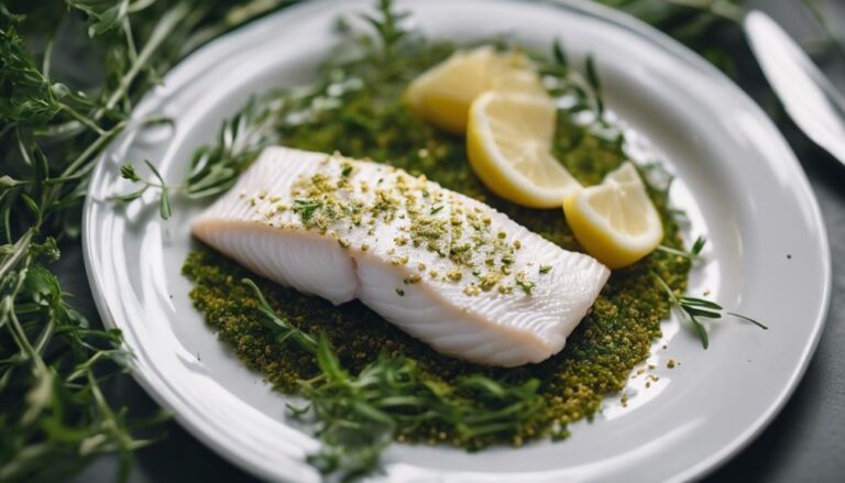 Sous Vide Herb-Crusted White Fish