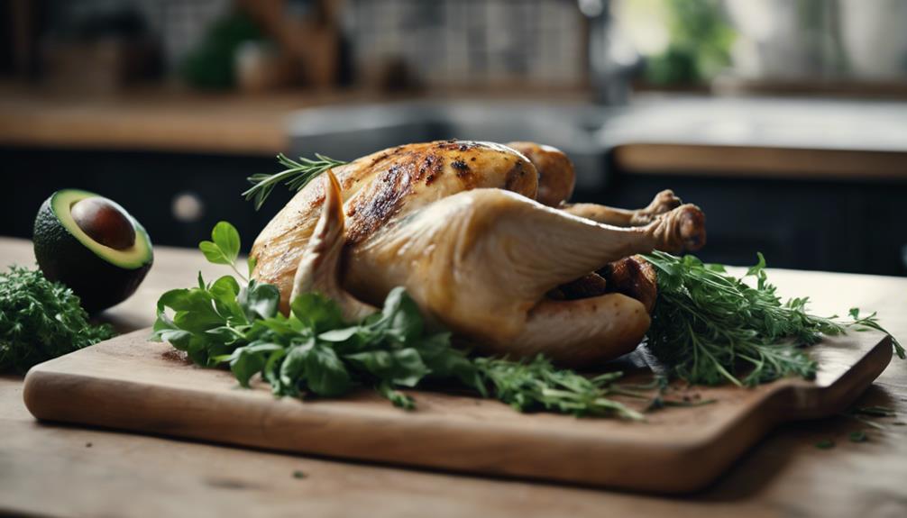 delicious herb roasted chicken recipe