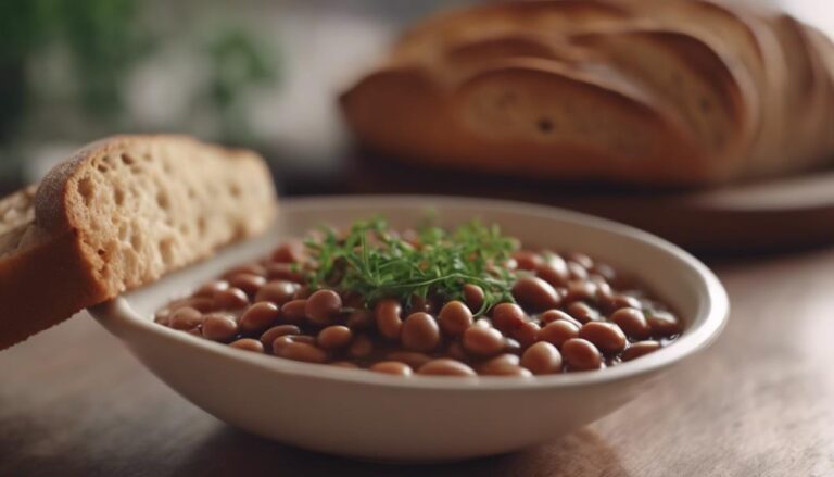 Spicy Sous Vide Breakfast Beans With Homemade Bread