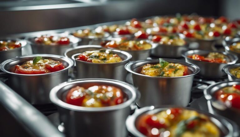 Sous Vide Tomato and Basil Mini Frittatas