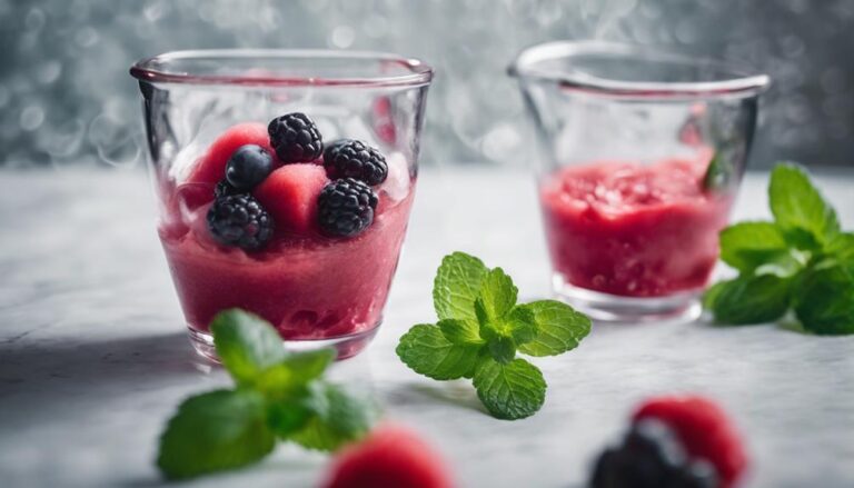 Sous Vide Berry Sorbet