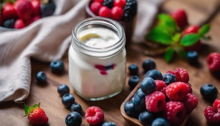 Sous Vide Homemade Yogurt With Fresh Berries