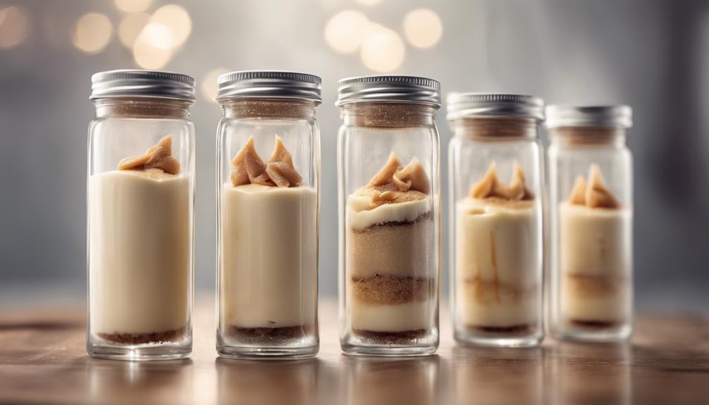 delicious individual dessert jars