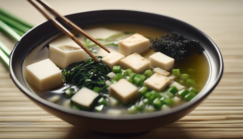 delicious japanese miso soup