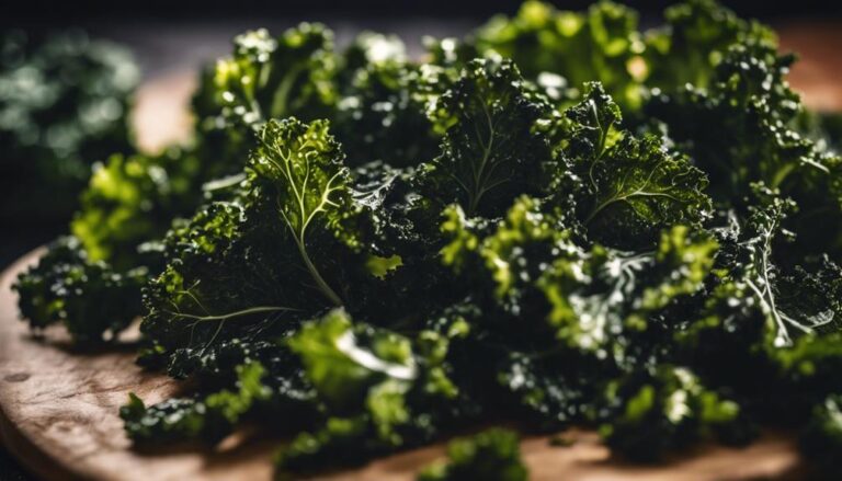 Sous Vide Kale Chips With Olive Oil and Parmesan