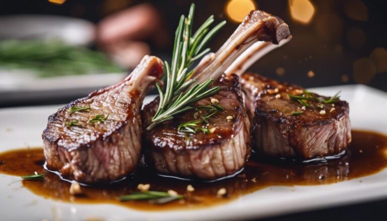 Sous Vide Lamb Chops With Rosemary Infusion