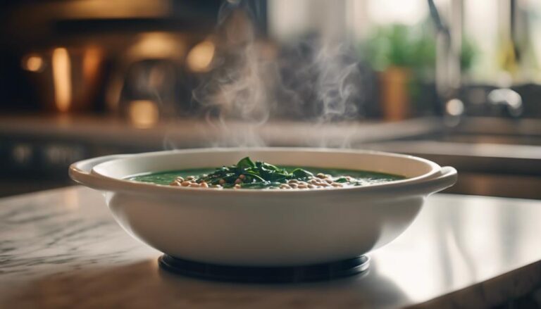 Two-Point Sous Vide Lentil Soup With Spinach