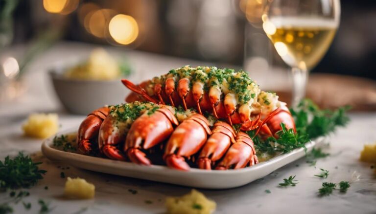 Sous Vide Garlic Butter Lobster Tails